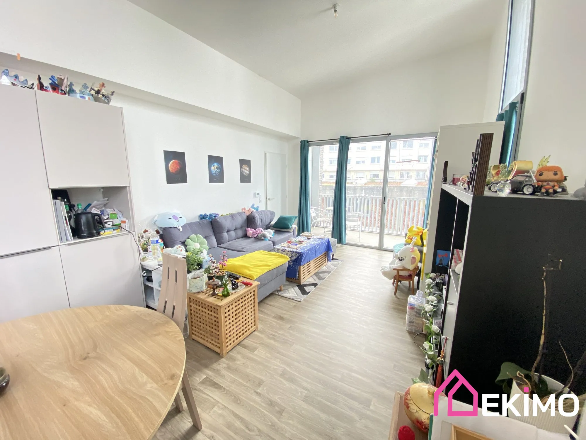 Appartement T3 lumineux avec balcon à Lille – 67 m², emplacement privilégié 