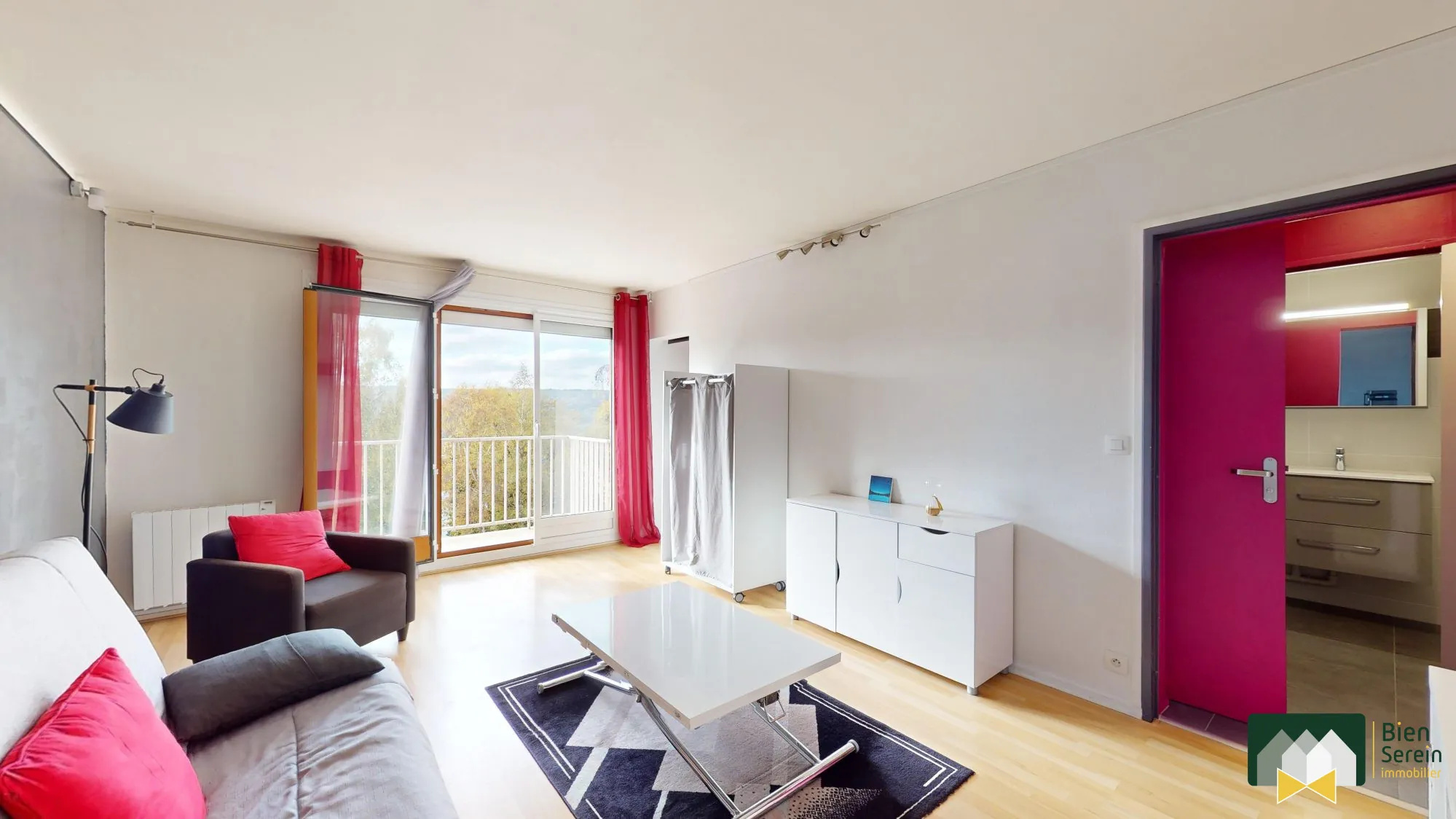 Studio à vendre à Déville-lès-Rouen, investissement locatif idéal, 31,99 m², proximité Rouen 