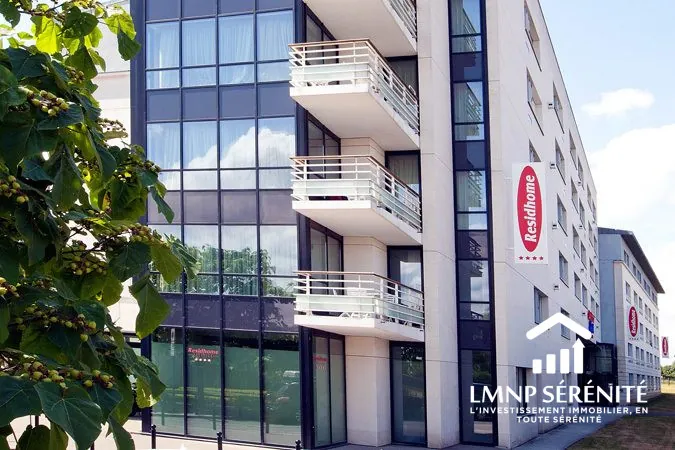Appartement meublé à Montévrain dans la résidence Residhome, proche Disneyland - Investissement LMNP 