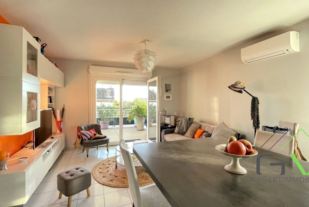 Achat Appartement T3 à Nîmes avec Terrasse Plein Sud, Standing et Parking Inclus 