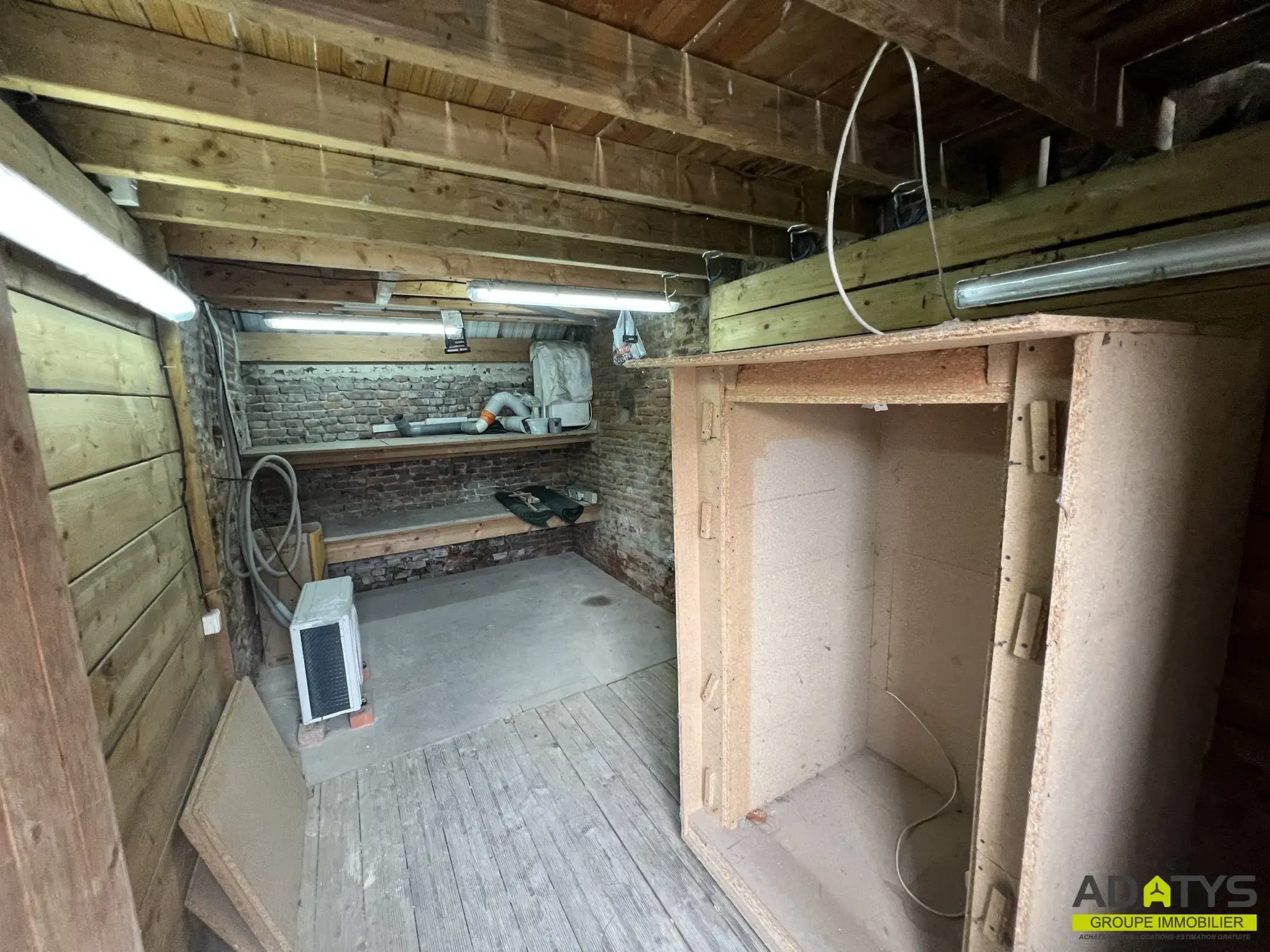 Maison semi-plane à vendre à Auberchicourt avec 3 chambres et jardin 