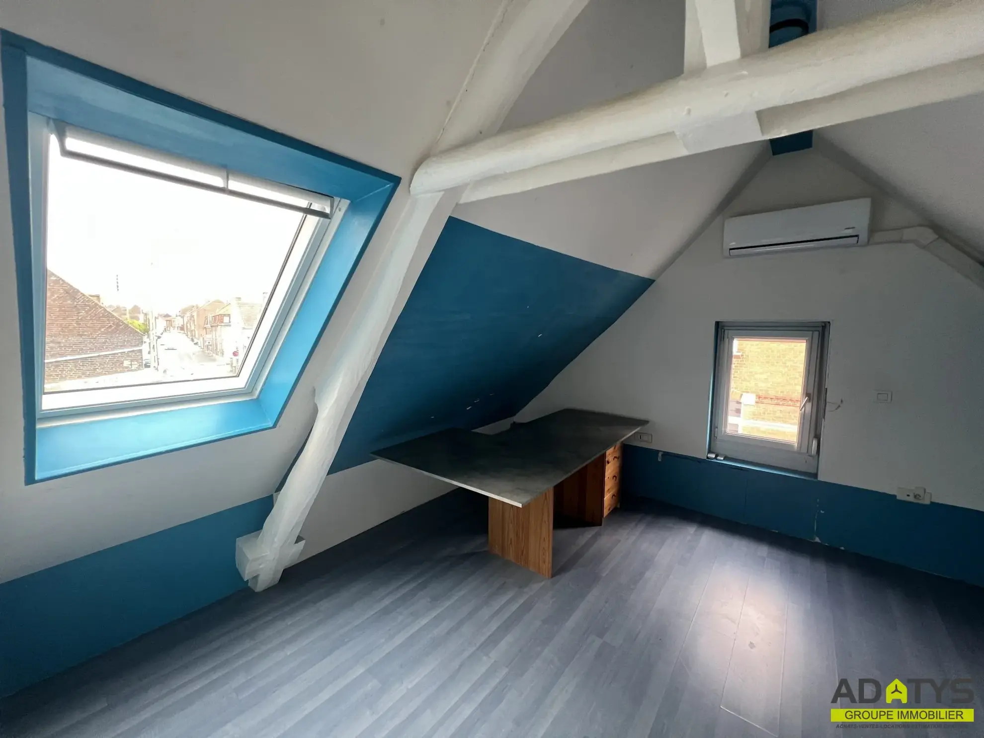 Maison semi-plane à vendre à Auberchicourt avec 3 chambres et jardin 