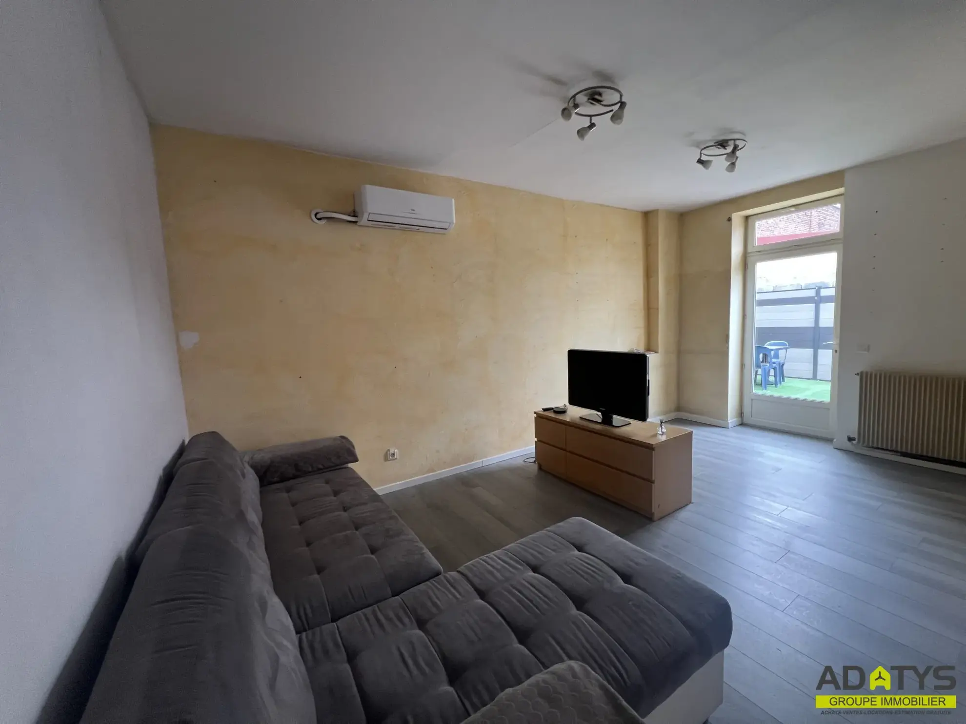Maison semi-plane à vendre à Auberchicourt avec 3 chambres et jardin 