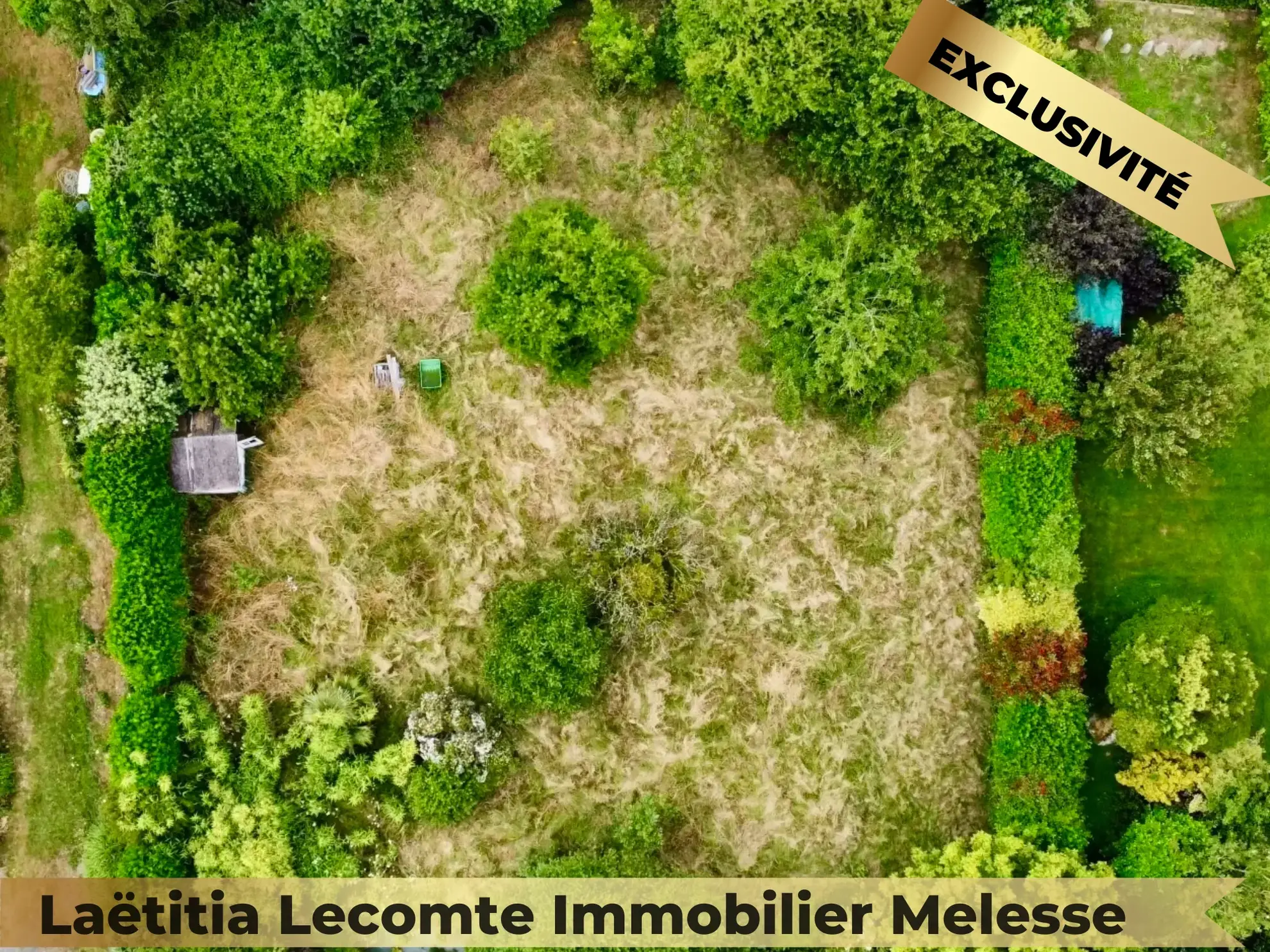 Terrain constructible de 722 m² à Saint-Germain-sur-Ille proche Rennes 