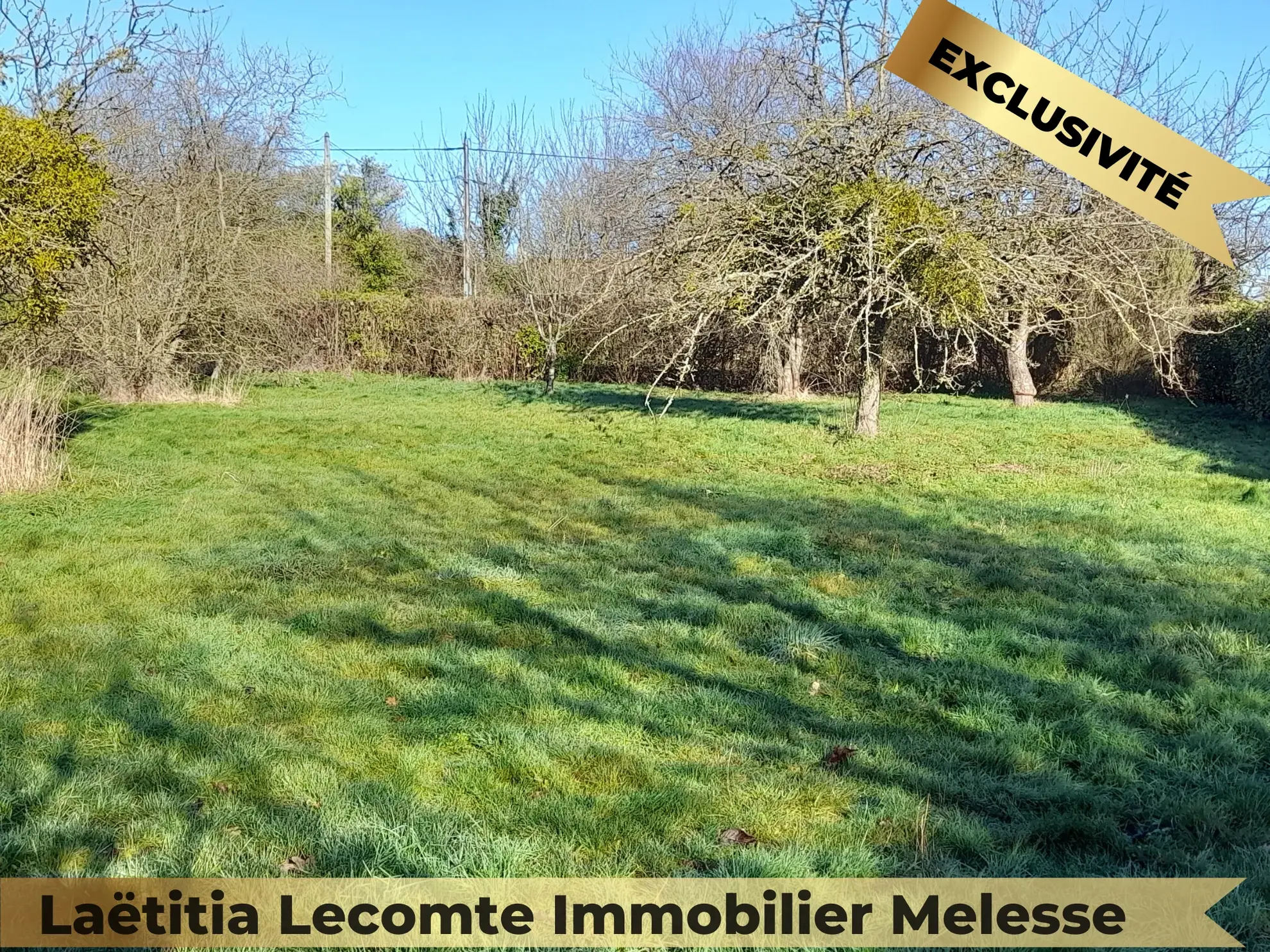 Terrain constructible de 722 m² à Saint-Germain-sur-Ille proche Rennes 