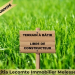Terrain constructible de 722 m² à Saint-Germain-sur-Ille proche Rennes