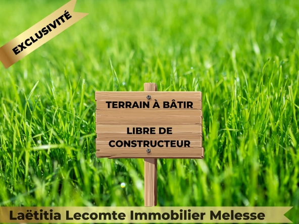 Terrain constructible de 722 m² à Saint-Germain-sur-Ille proche Rennes