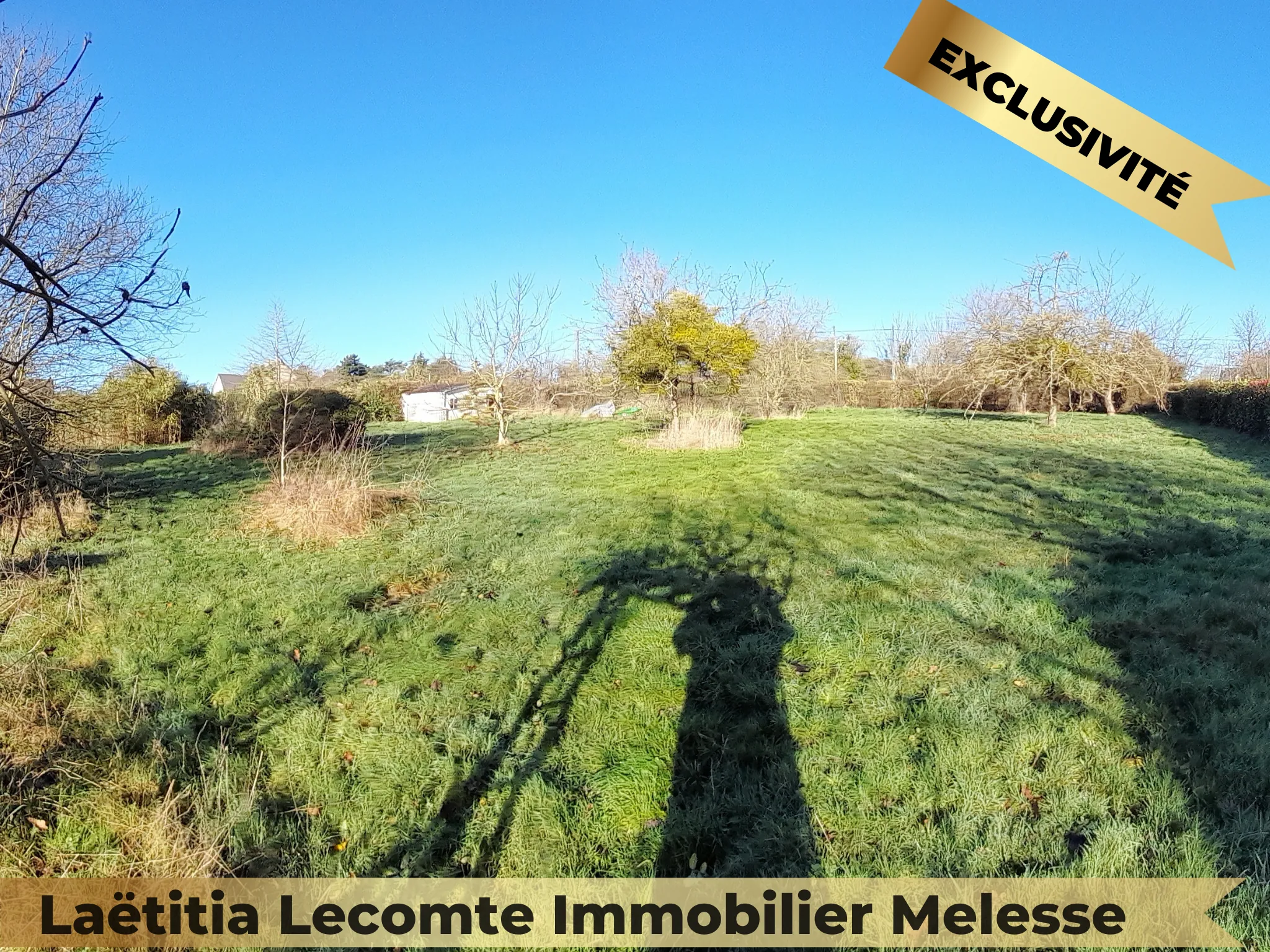 Terrain constructible de 722 m² à Saint-Germain-sur-Ille proche Rennes 