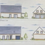 Maison à vendre en cours de construction à Thiberville, proche Bernay et Lisieux