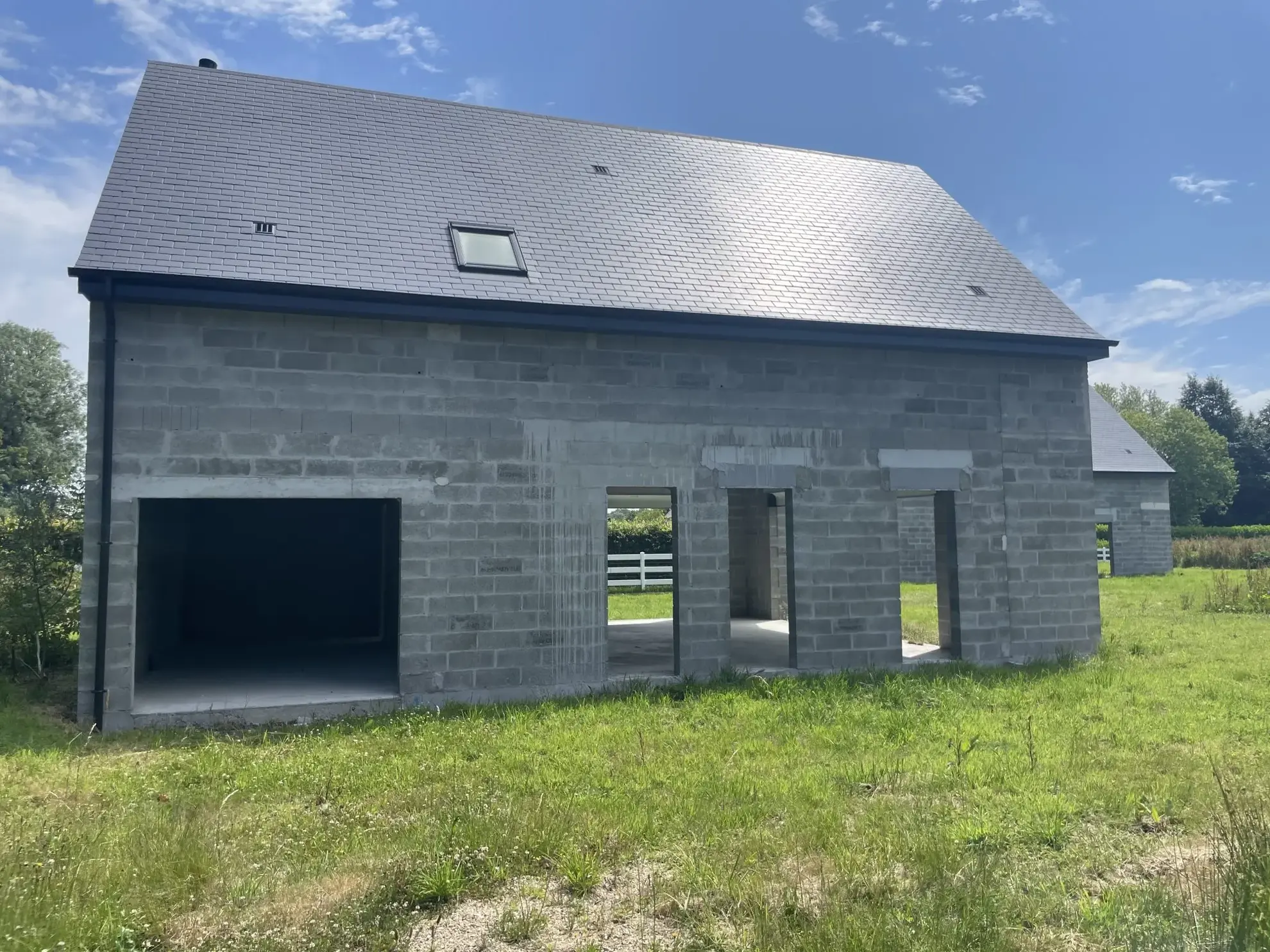 Maison à vendre en cours de construction à Thiberville, proche Bernay et Lisieux 