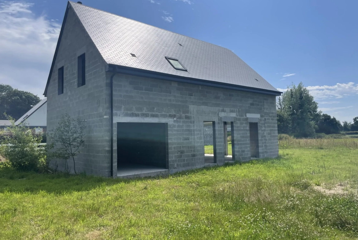 Maison à vendre en cours de construction à Thiberville, proche Bernay et Lisieux 