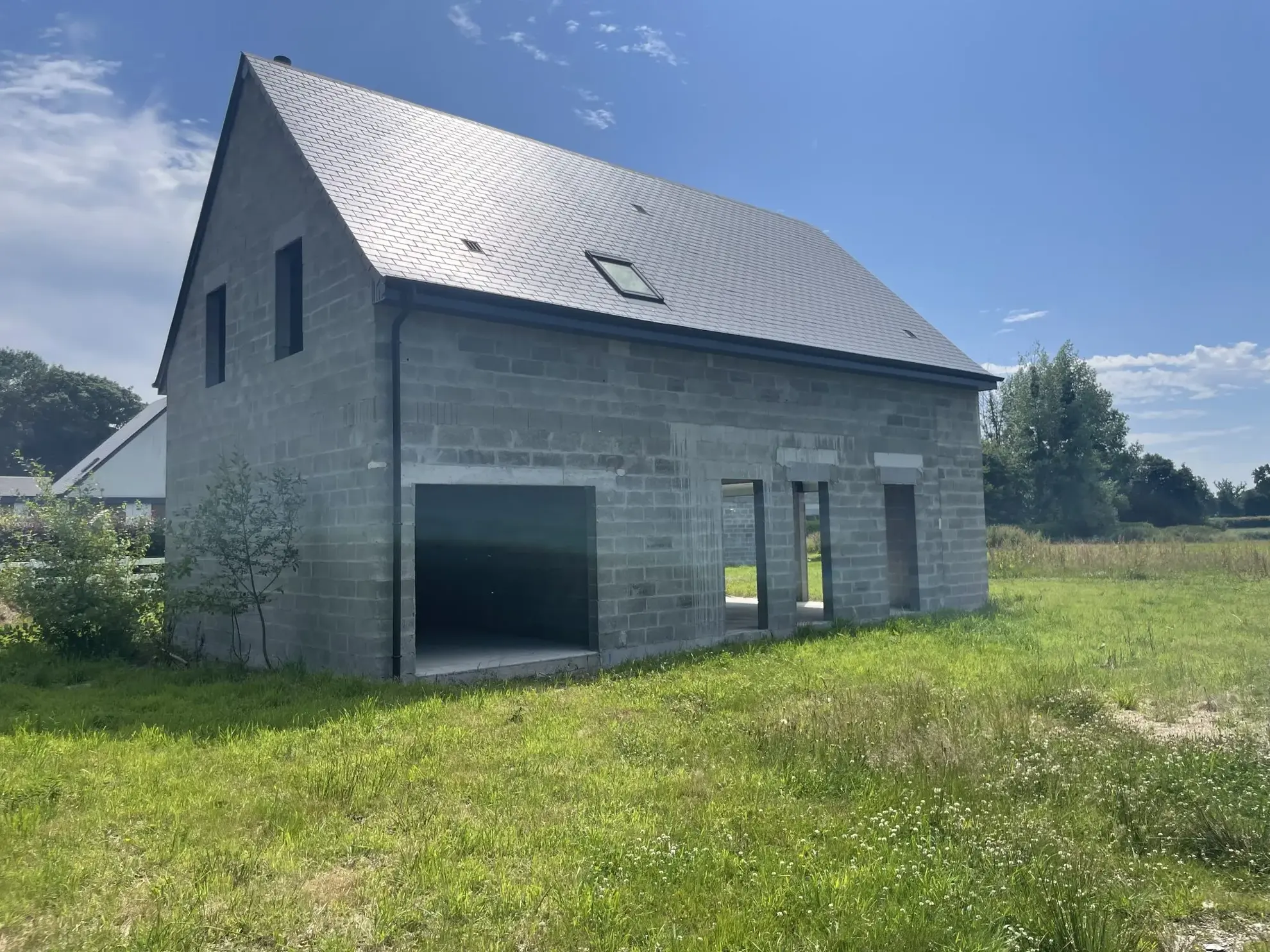 Maison à vendre en cours de construction à Thiberville, proche Bernay et Lisieux 