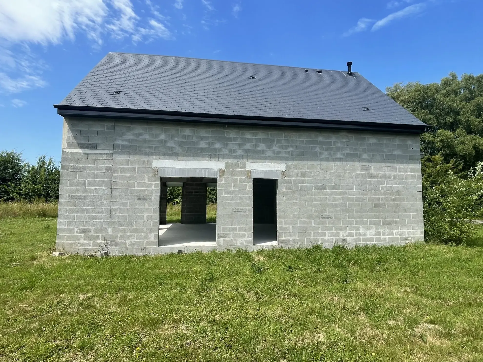 Maison à vendre en cours de construction à Thiberville, proche Bernay et Lisieux 
