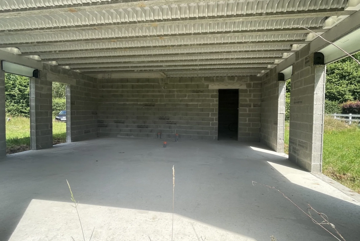 Maison à vendre en cours de construction à Thiberville, proche Bernay et Lisieux 