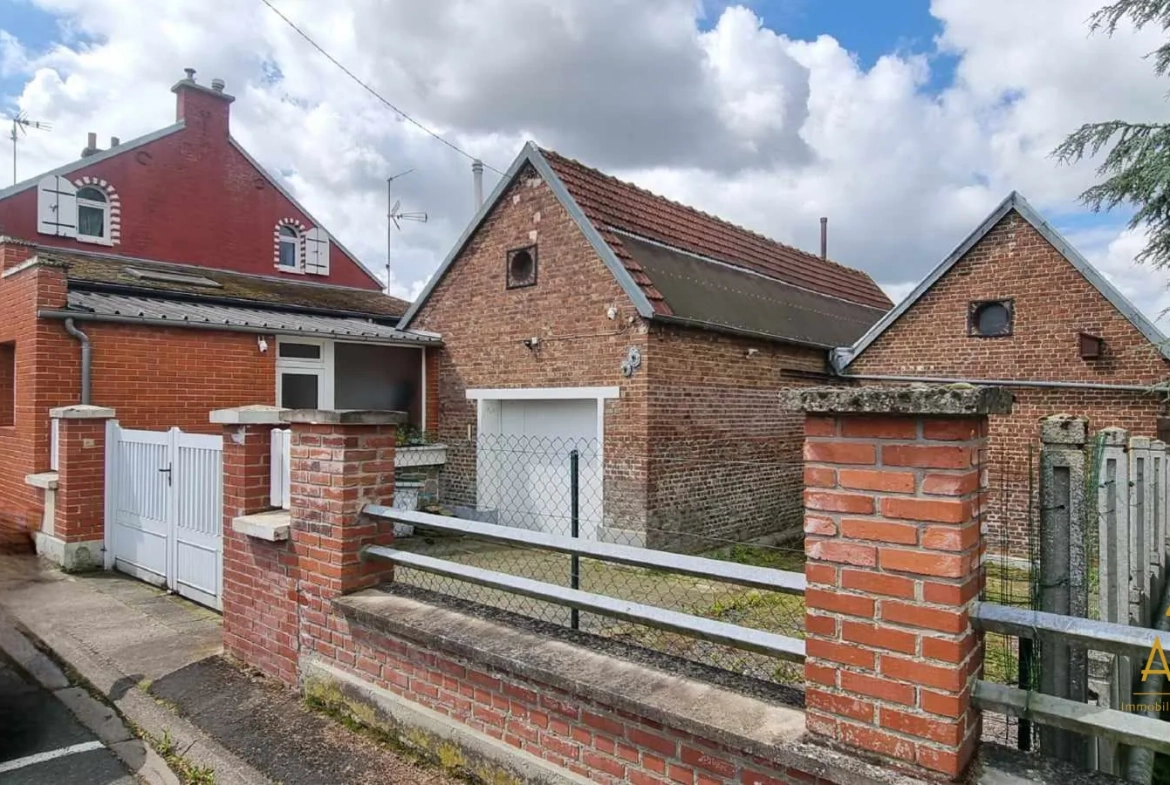 Maison 3 chambres de 108 m² avec garage et jardin à Ligny-en-Cambrésis 