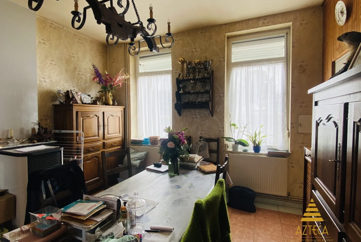 Maison 3 chambres de 108 m² avec garage et jardin à Ligny-en-Cambrésis 