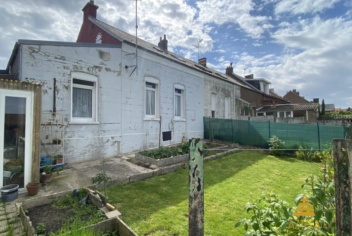 Maison 3 chambres de 108 m² avec garage et jardin à Ligny-en-Cambrésis 