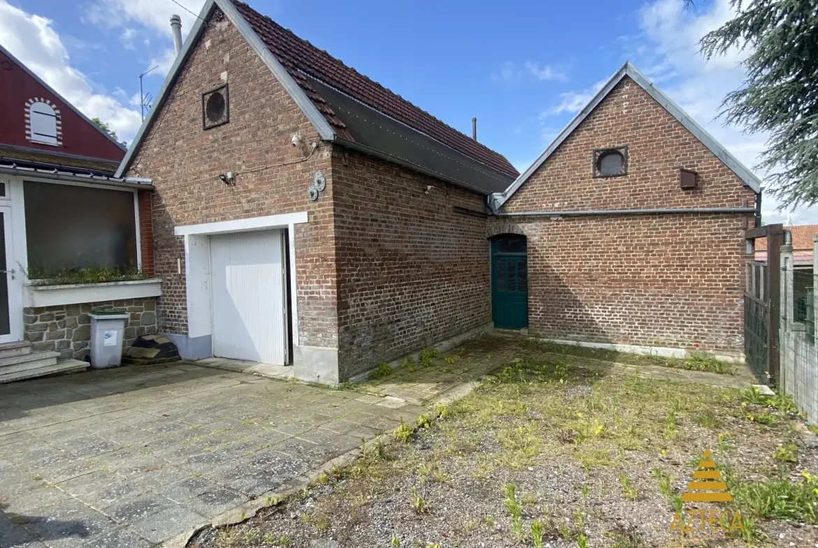 Maison 3 chambres de 108 m² avec garage et jardin à Ligny-en-Cambrésis 