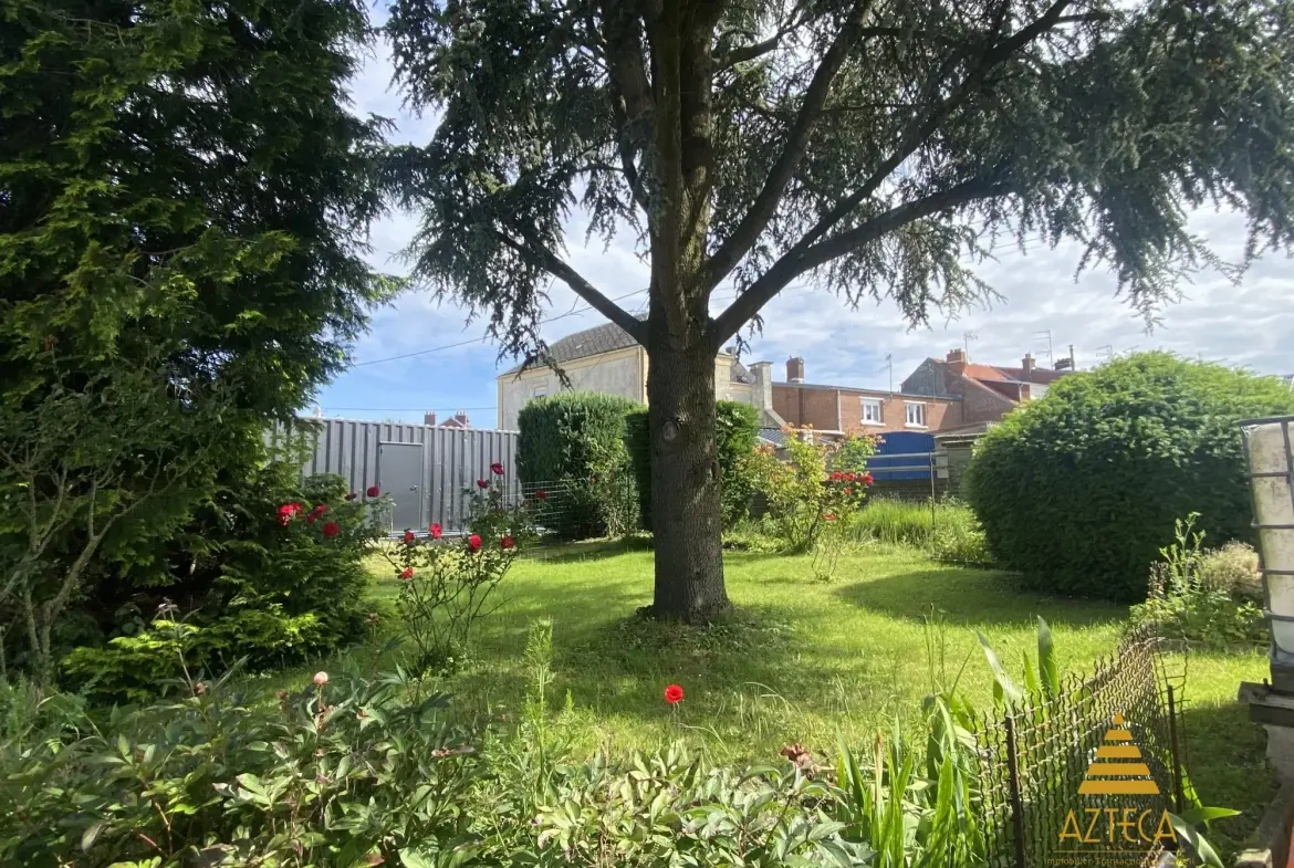 Maison 3 chambres de 108 m² avec garage et jardin à Ligny-en-Cambrésis 