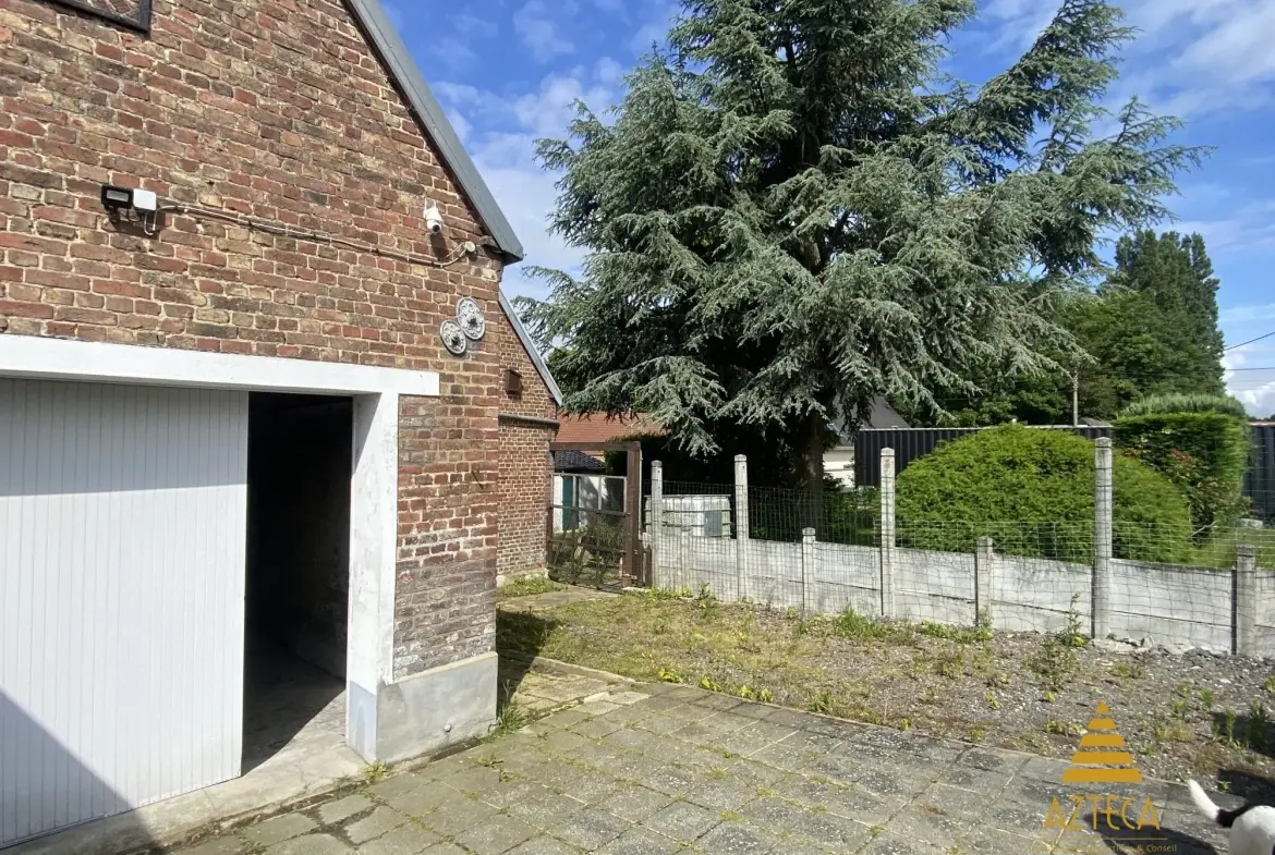 Maison 3 chambres de 108 m² avec garage et jardin à Ligny-en-Cambrésis 