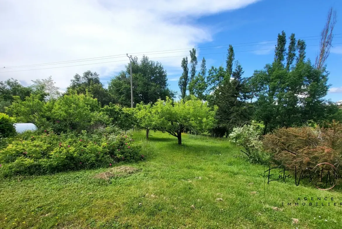 Charmante maison de 132 m² avec jardin arboré de 3000 m² à Gajac, proche Bazas 