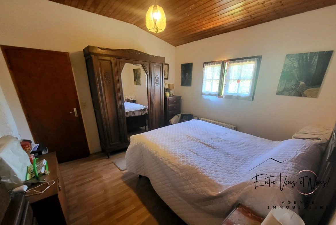 Charmante maison de 132 m² avec jardin arboré de 3000 m² à Gajac, proche Bazas 