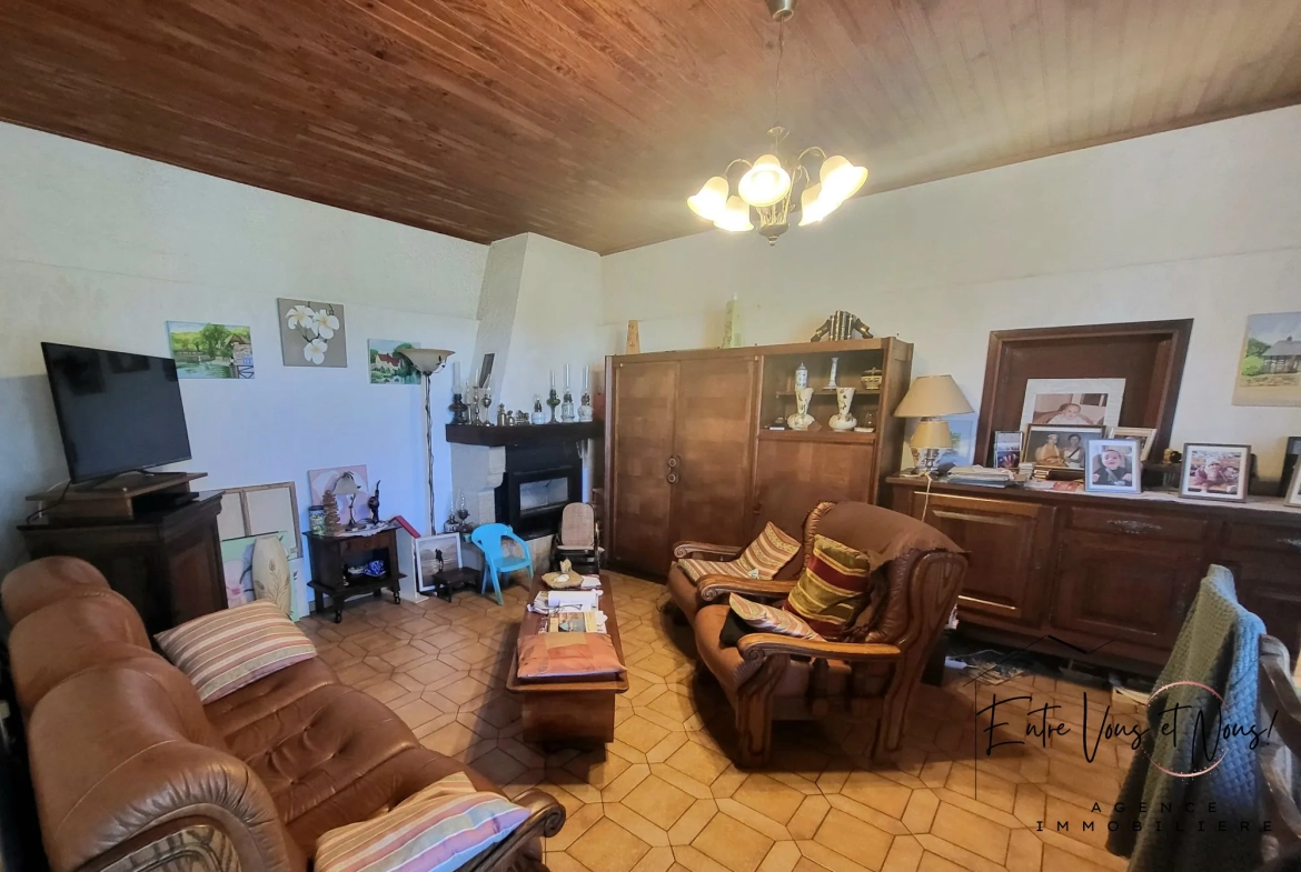 Charmante maison de 132 m² avec jardin arboré de 3000 m² à Gajac, proche Bazas 