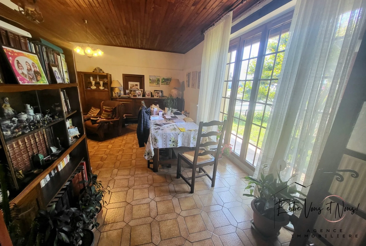 Charmante maison de 132 m² avec jardin arboré de 3000 m² à Gajac, proche Bazas 