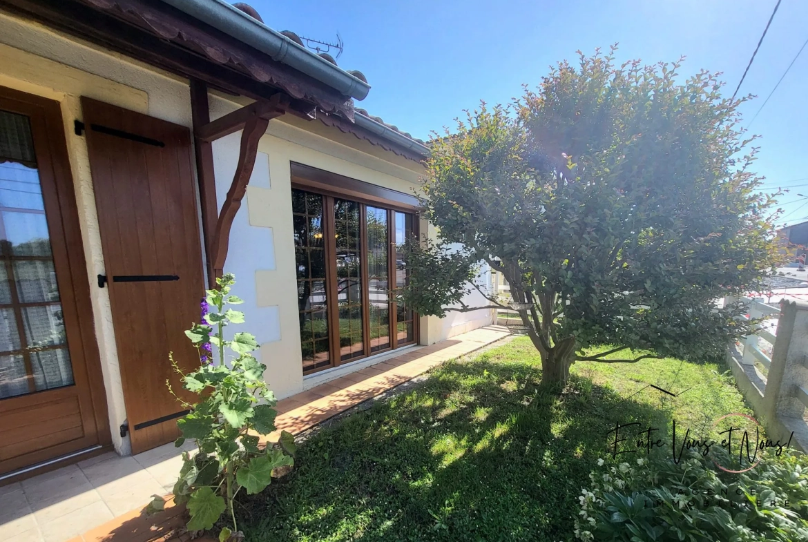 Charmante maison de 132 m² avec jardin arboré de 3000 m² à Gajac, proche Bazas 