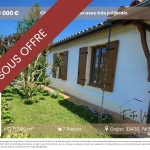 Charmante maison de 132 m² avec jardin arboré de 3000 m² à Gajac, proche Bazas