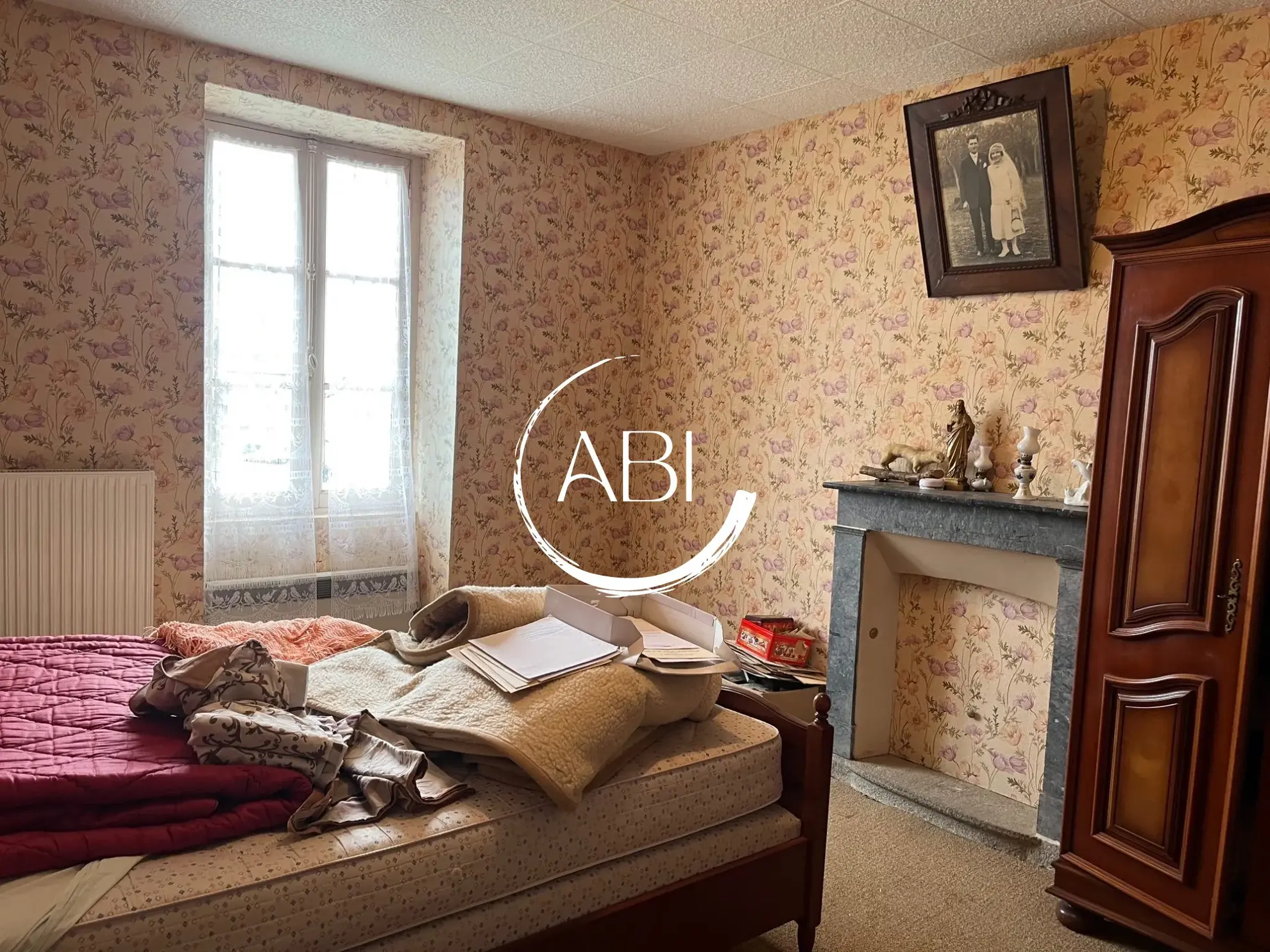 Maison en pierre à rénover avec terrain en Nord Mayenne, 108 m², 3 chambres 