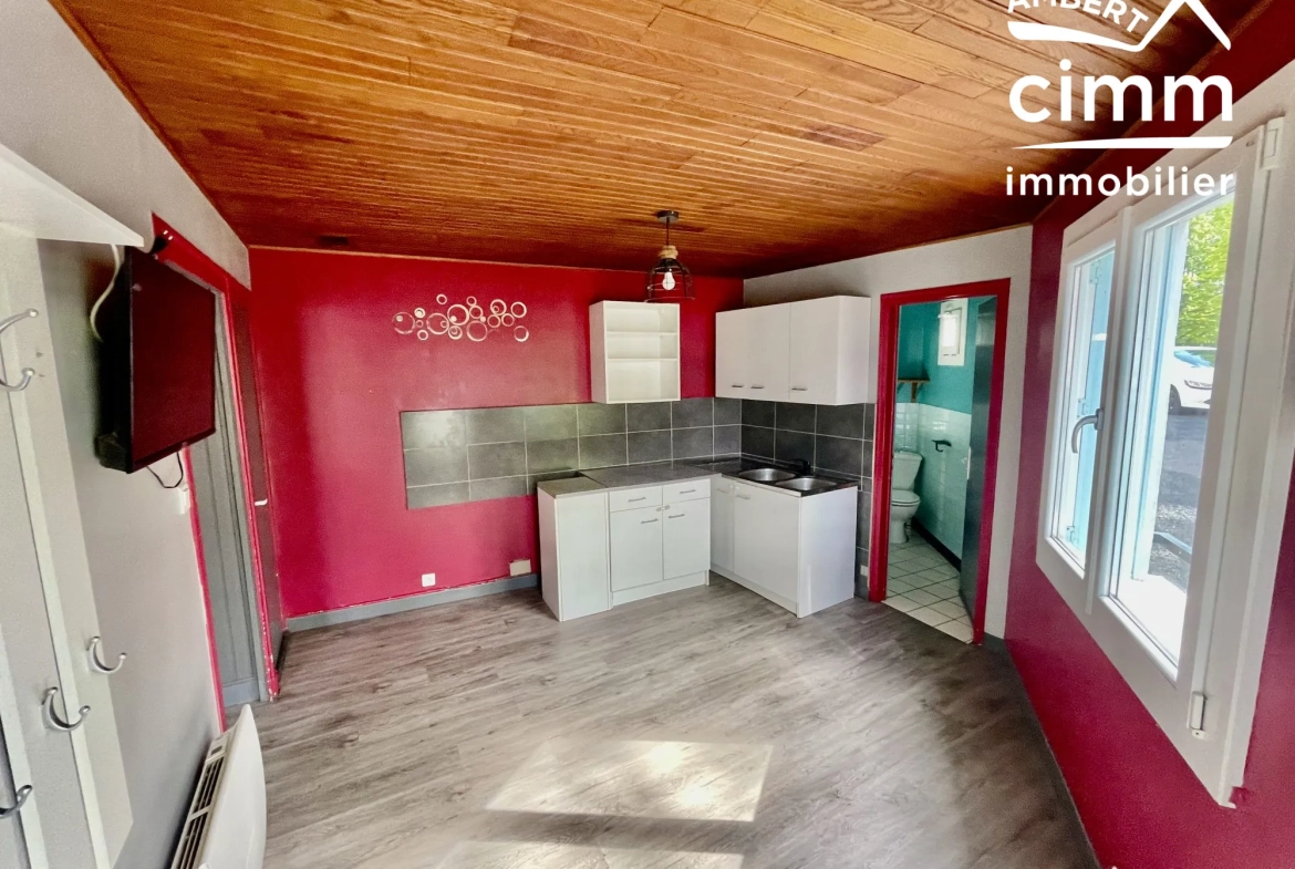 Maison de ville à vendre à Arlanc - 82 m² avec jardin et cave 