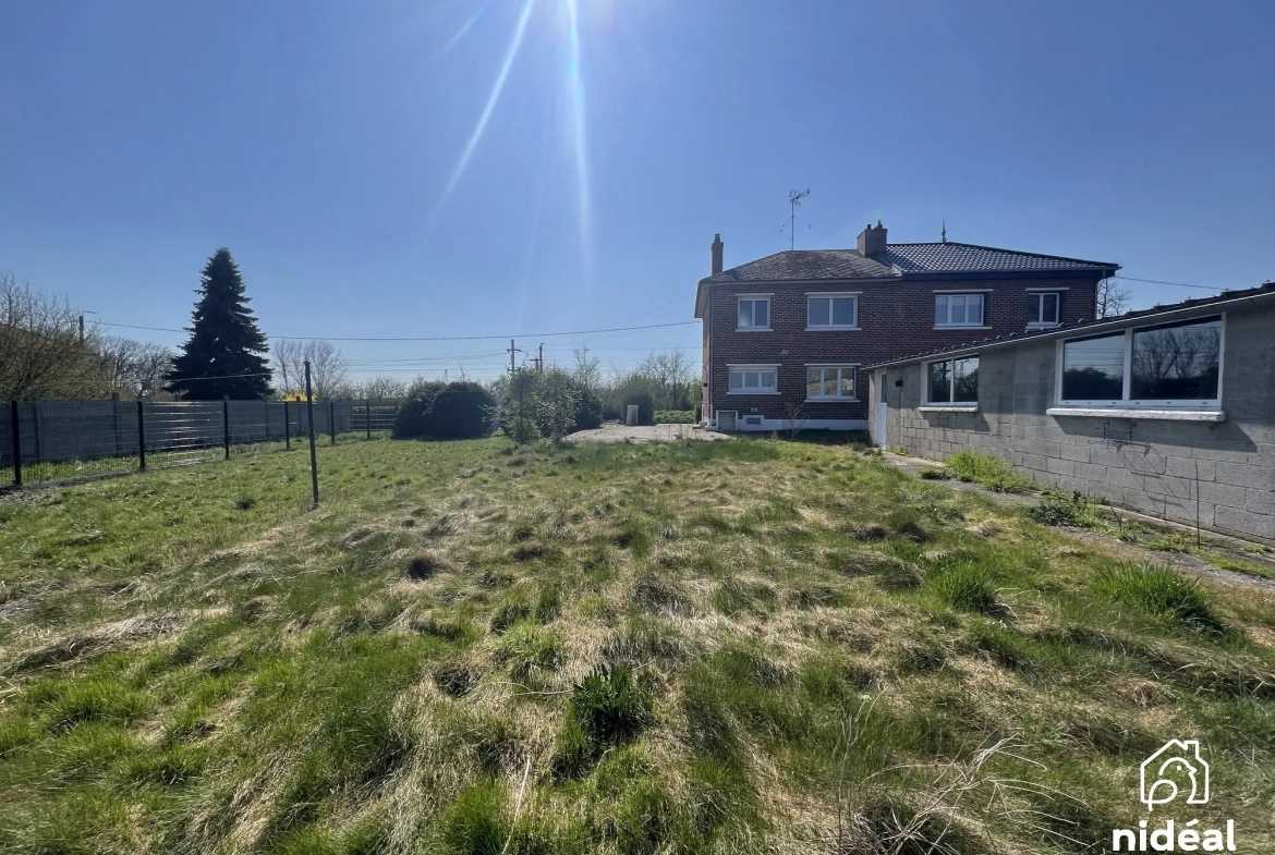 Maison de 80 m² avec 3 chambres à Sepmeries, Nord - Idéal investissement ou résidence principale 