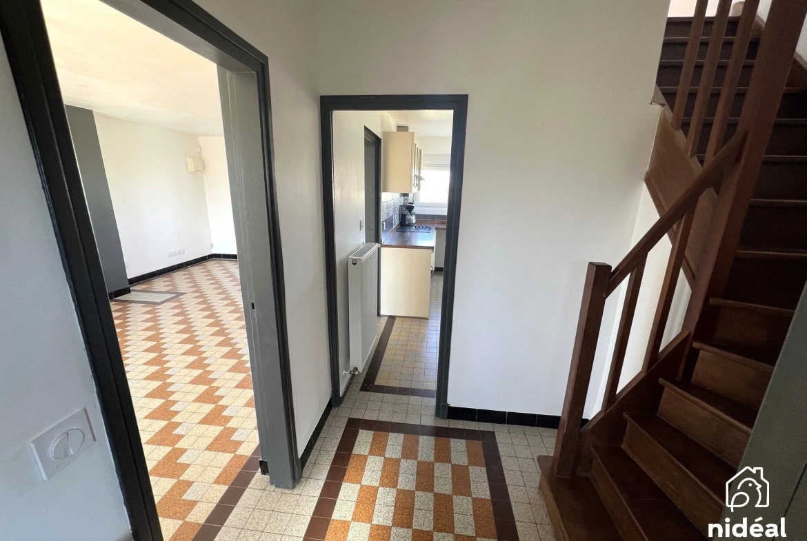 Maison de 80 m² avec 3 chambres à Sepmeries, Nord - Idéal investissement ou résidence principale 
