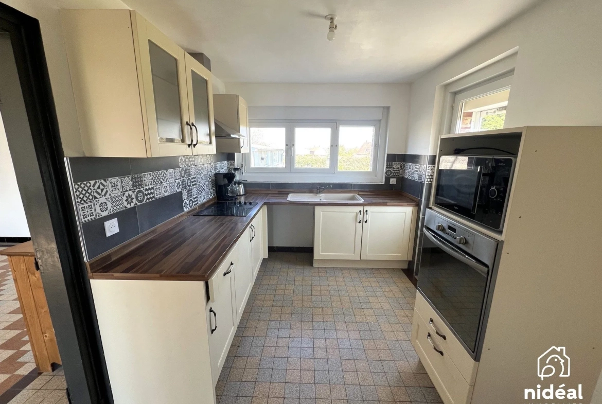 Maison de 80 m² avec 3 chambres à Sepmeries, Nord - Idéal investissement ou résidence principale 