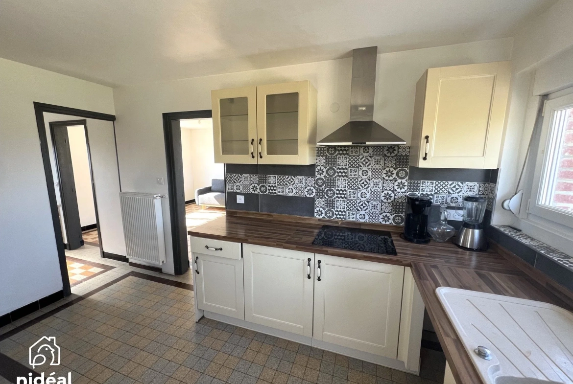 Maison de 80 m² avec 3 chambres à Sepmeries, Nord - Idéal investissement ou résidence principale 