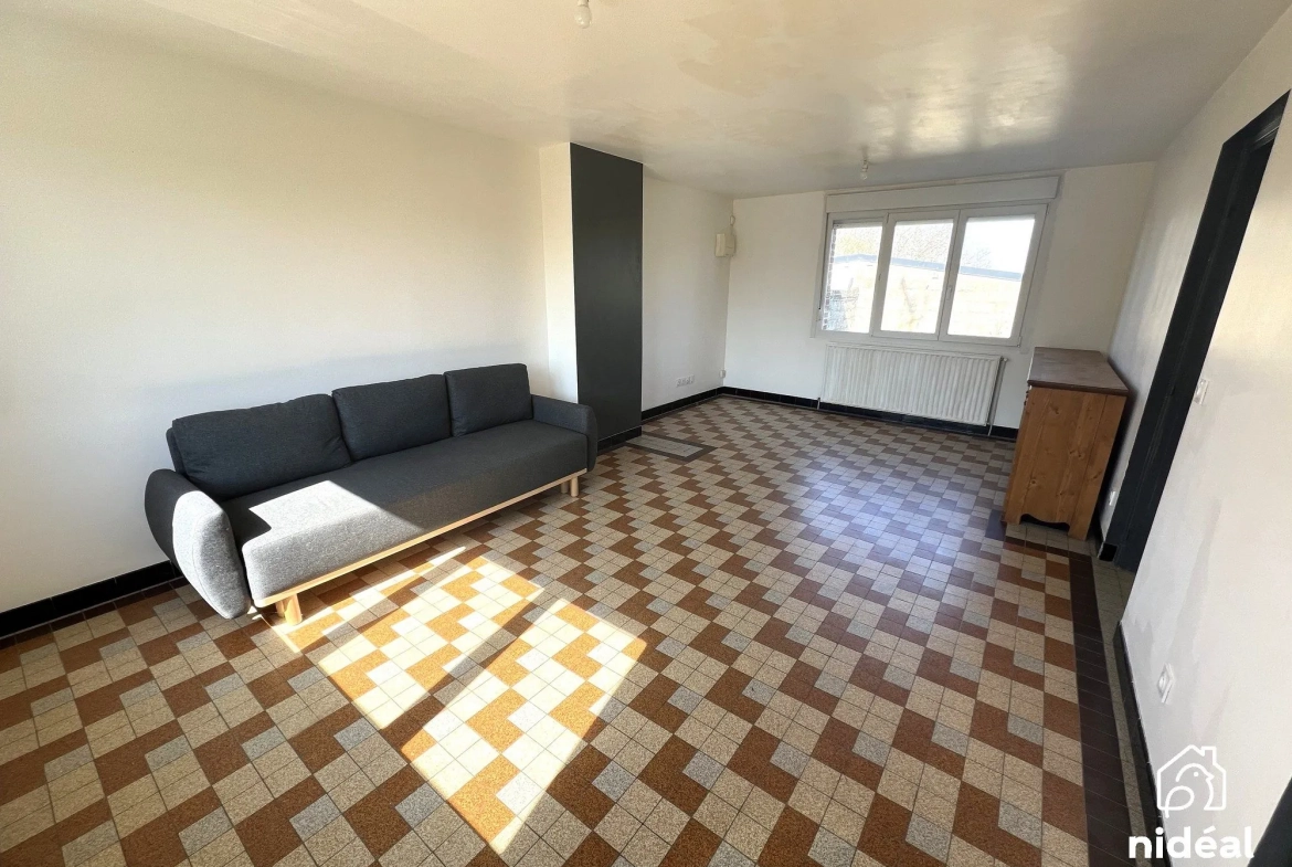 Maison de 80 m² avec 3 chambres à Sepmeries, Nord - Idéal investissement ou résidence principale 