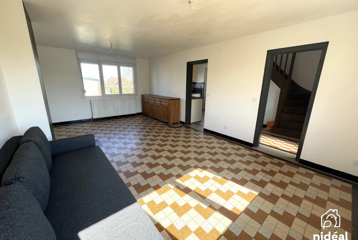 Maison de 80 m² avec 3 chambres à Sepmeries, Nord - Idéal investissement ou résidence principale 