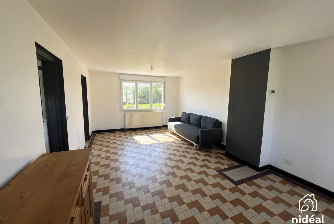 Maison de 80 m² avec 3 chambres à Sepmeries, Nord - Idéal investissement ou résidence principale 