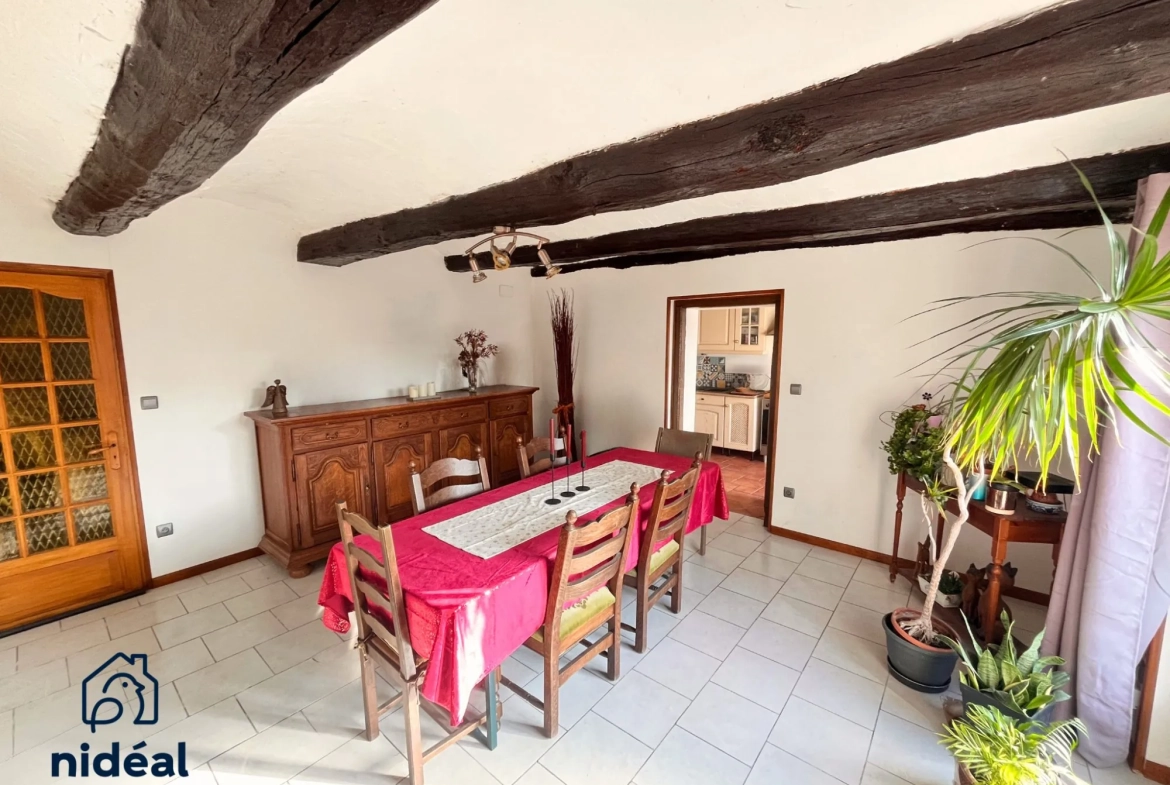 Maison Longère à Raismes avec grand potentiel et combles aménageables en vente 