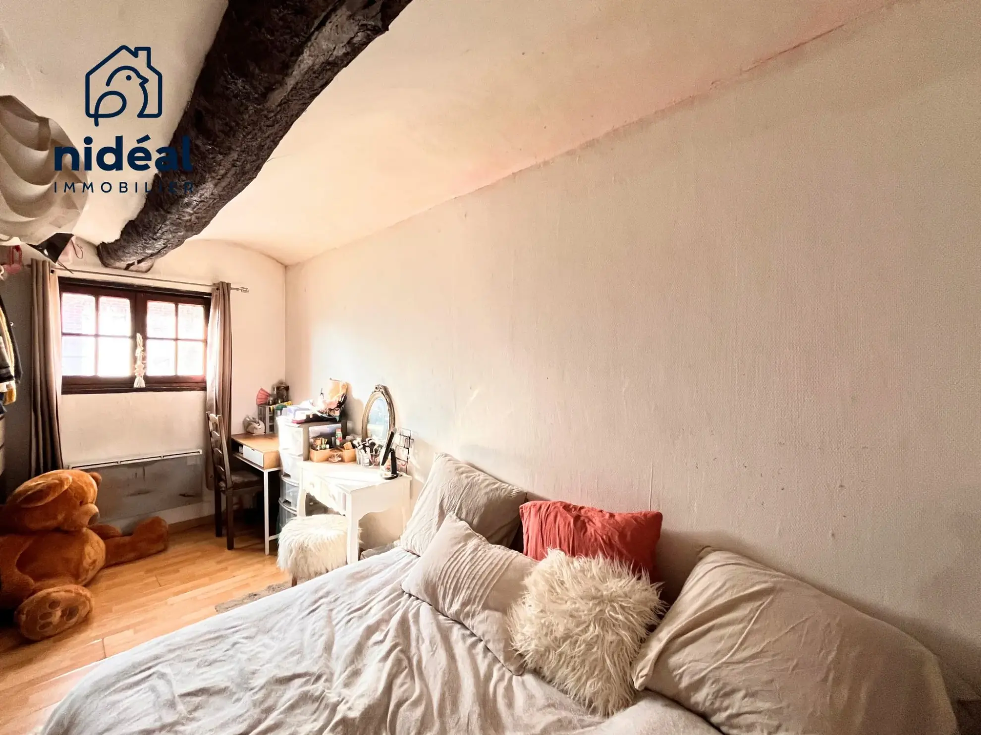 Maison Longère à Raismes avec grand potentiel et combles aménageables en vente 