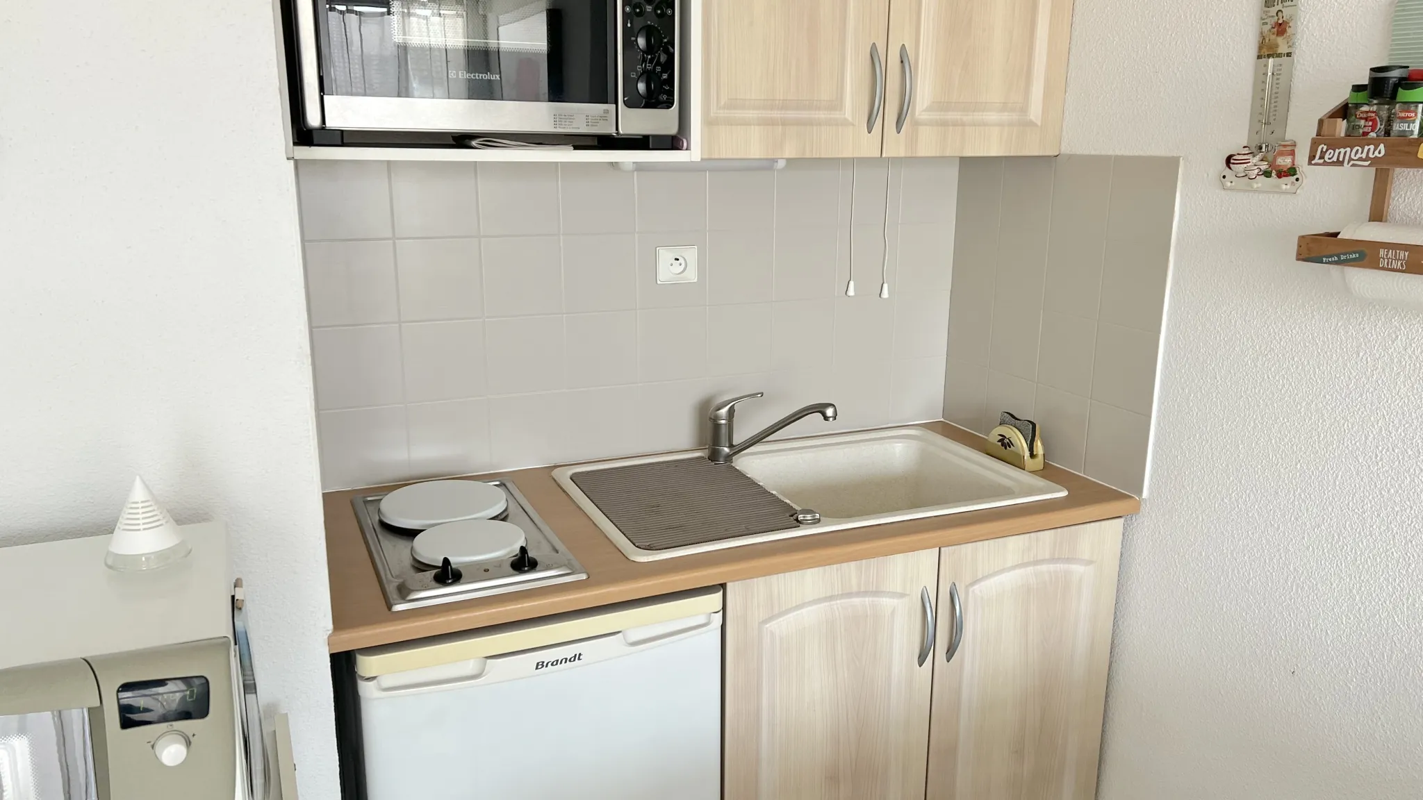 Studio cabine de 29 m² avec terrasse sud et parking privé à Carnon Plage 