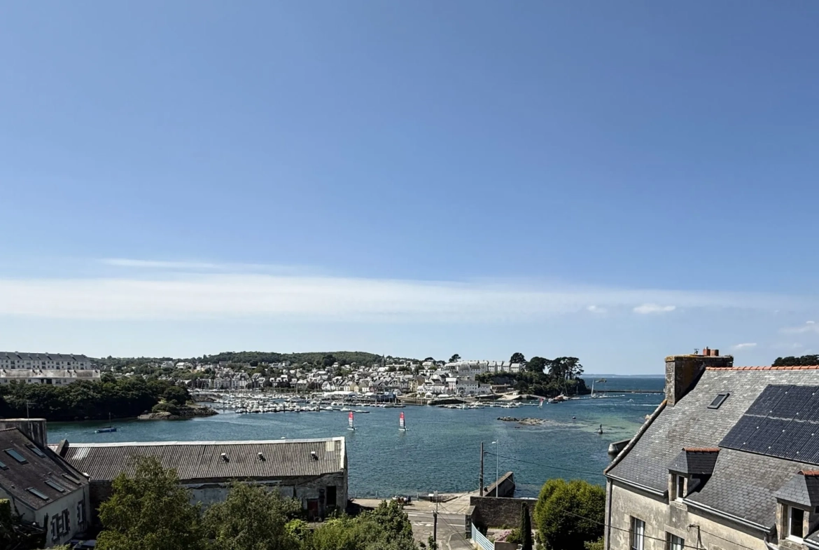 Appartement T3 avec vue mer à Douarnenez, 58 m², proche plage 