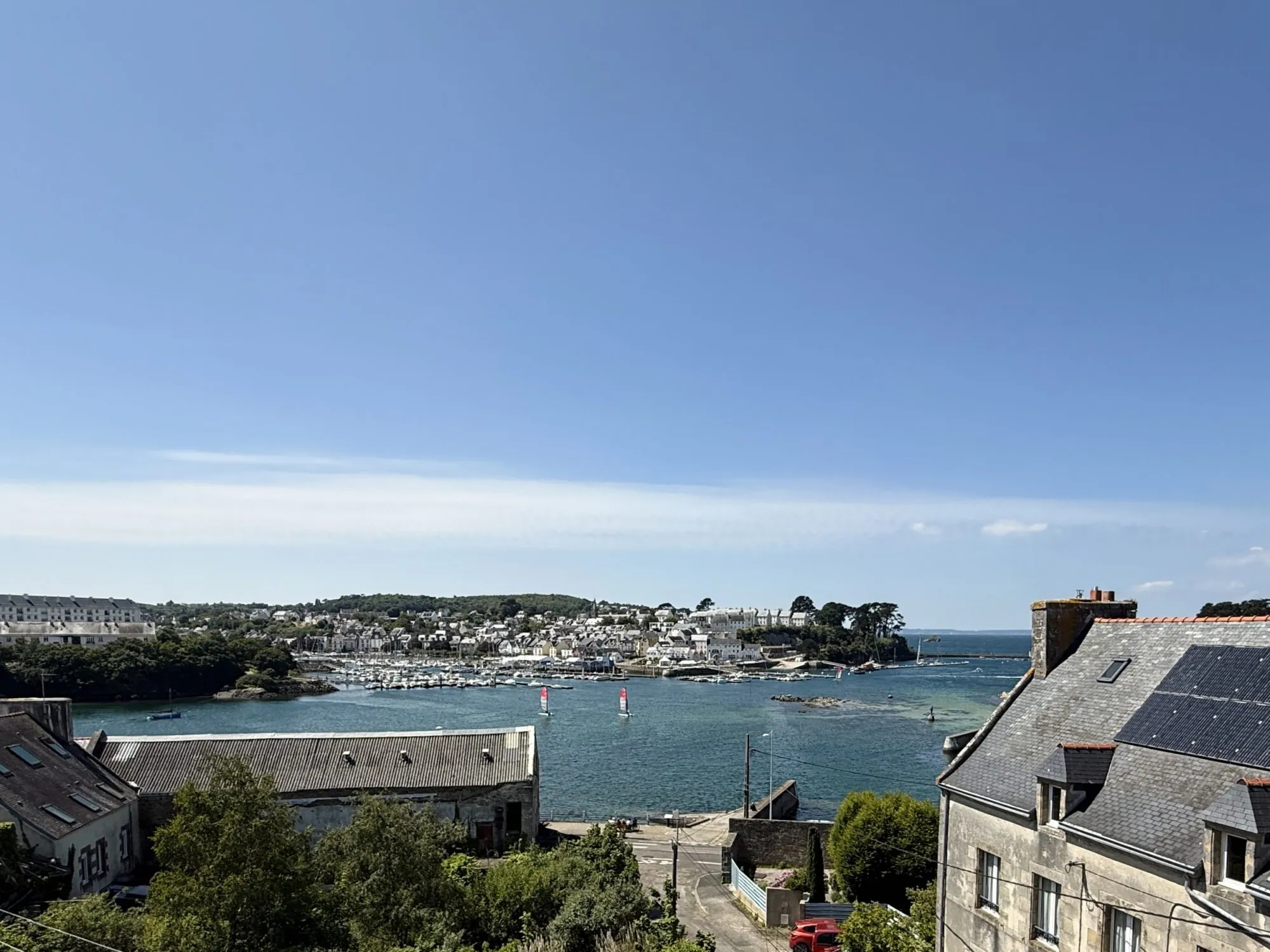 Appartement T3 avec vue mer à Douarnenez, 58 m², proche plage 