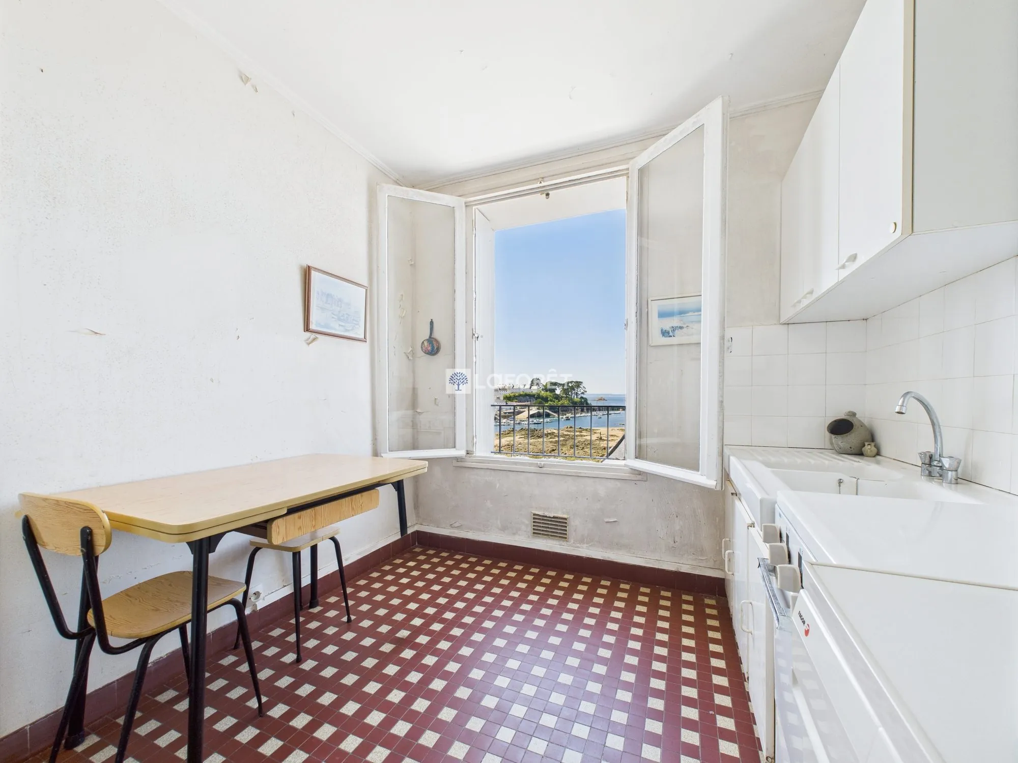 Appartement T3 avec vue mer à Douarnenez, 58 m², proche plage 