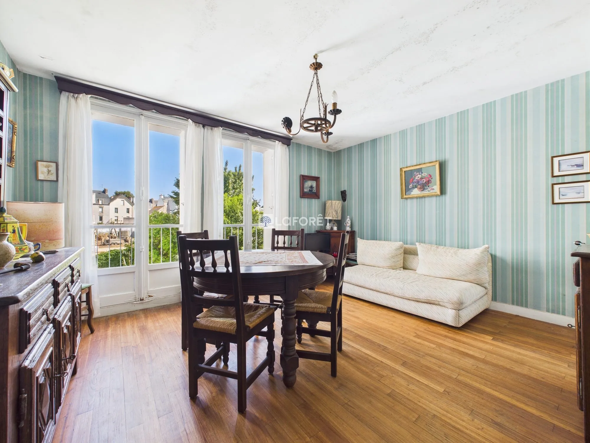 Appartement T3 avec vue mer à Douarnenez, 58 m², proche plage 