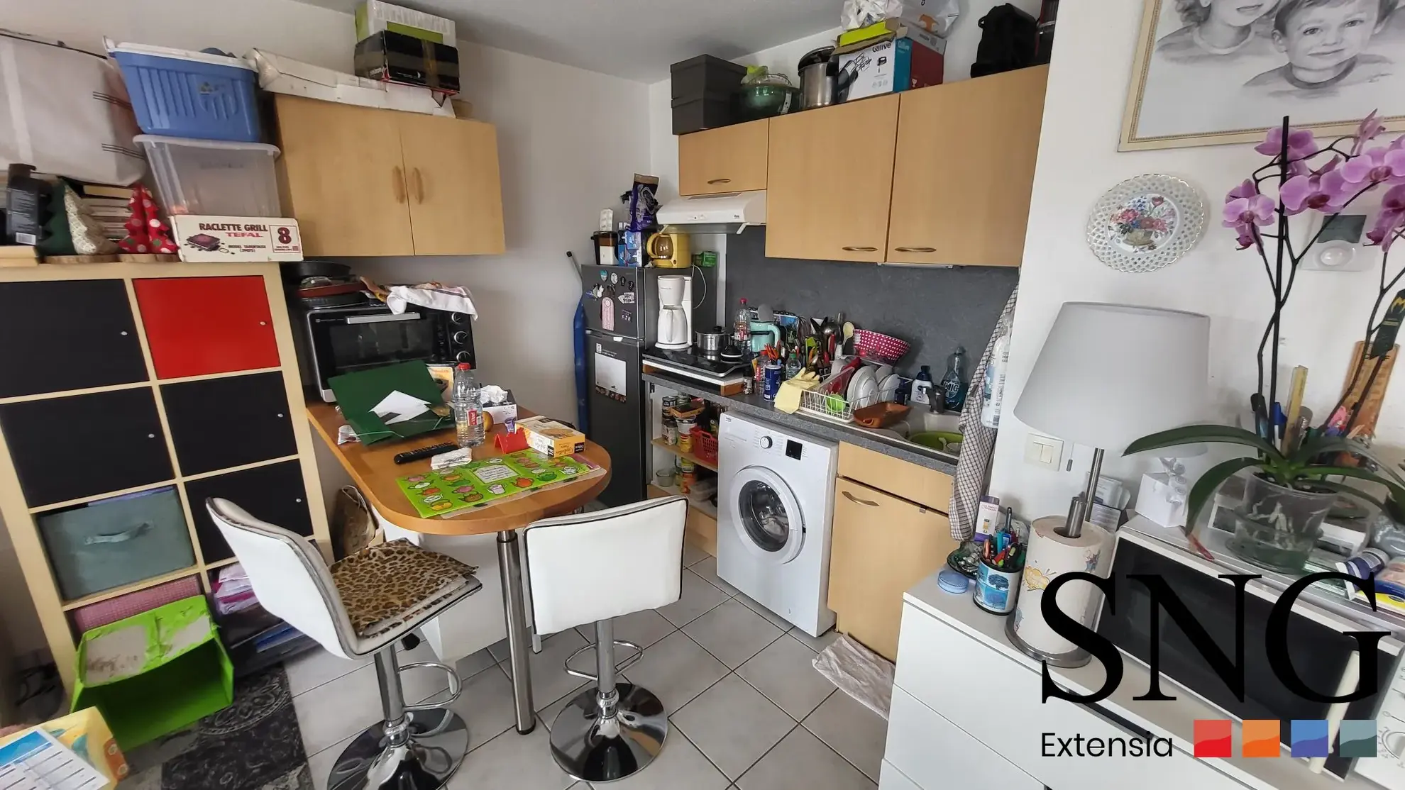 Appartement 2 pièces en rez-de-jardin à Les Andelys avec terrasse et locataire en place 