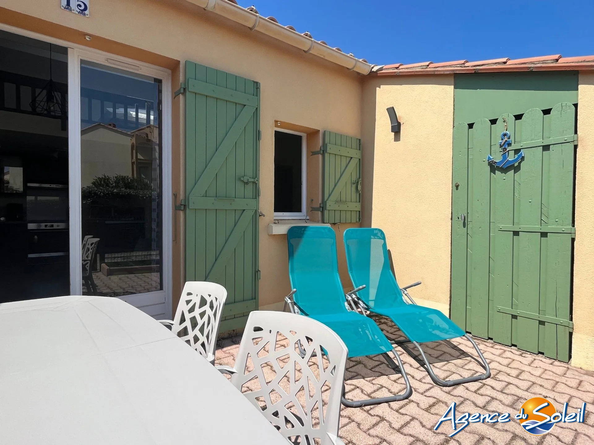 Appartement T2 avec grande terrasse et mezzanine au Barcarès 