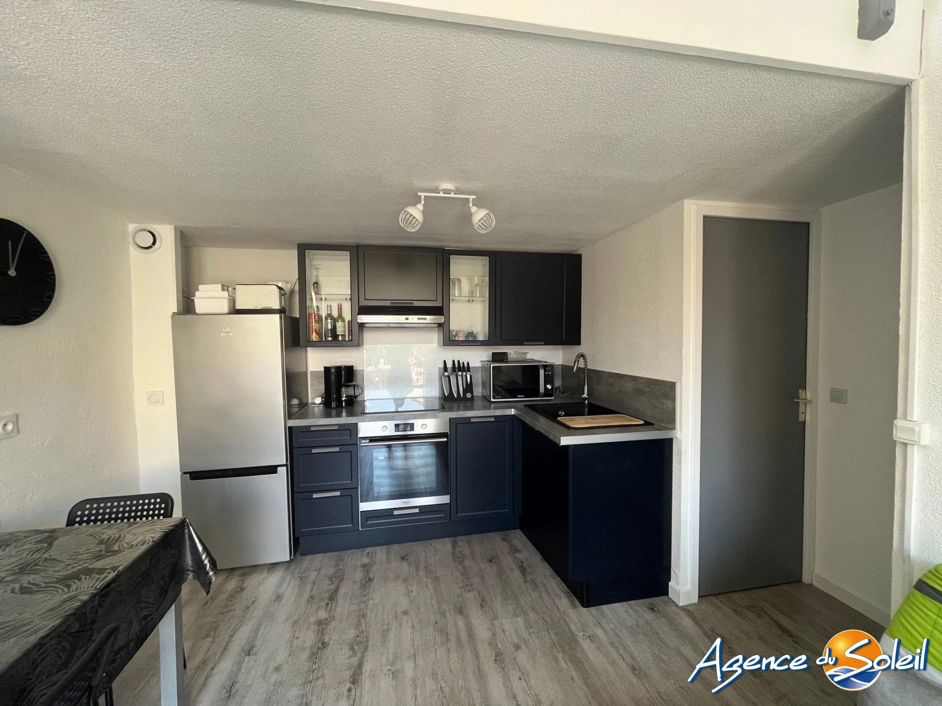 Appartement T2 avec grande terrasse et mezzanine au Barcarès 