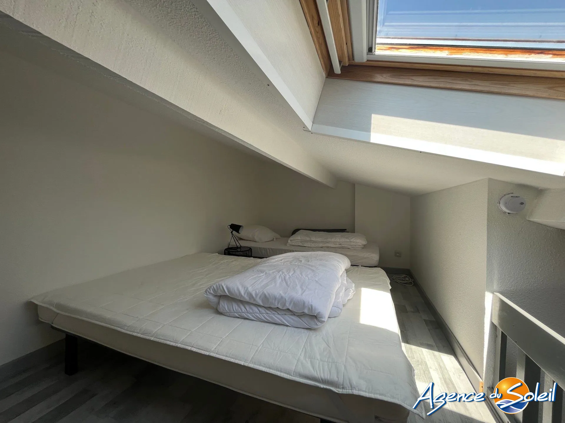 Appartement T2 avec grande terrasse et mezzanine au Barcarès 